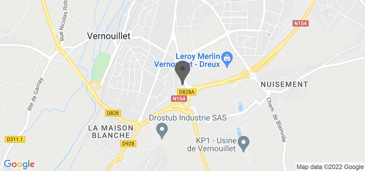 Plan d'accès — BUFFALO GRILL DREUX (Vernouillet)