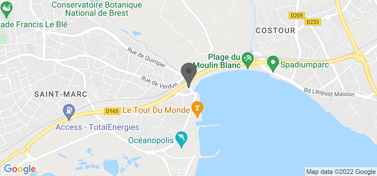 Access map — Le Trimaran