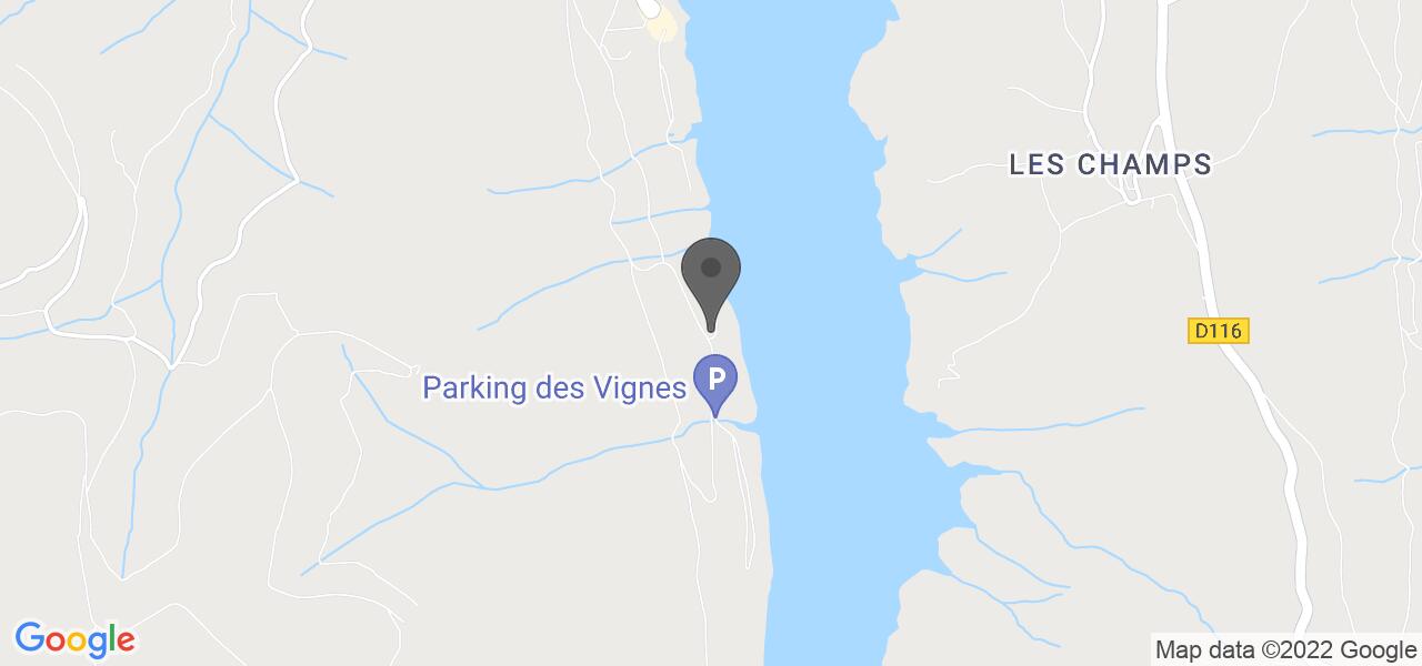 Plan d'accès — La Table du Campagnard Maison Castillan (Camping d'Herbelon)