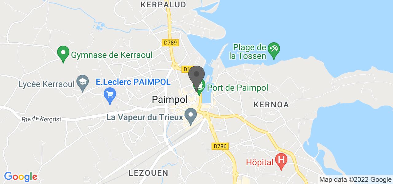 Plan d'accès — Restaurant "Poissons - Fruits de Mer" Le NEPTUNE