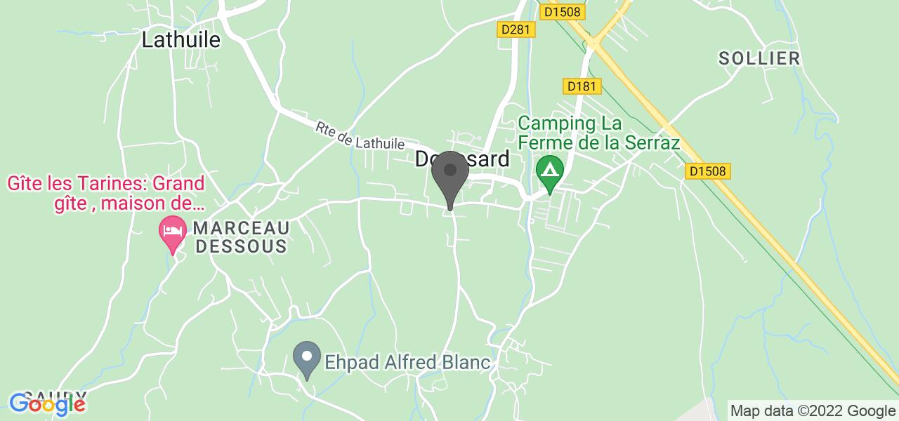 แผนที่การเดินทาง — Bistrot du Coin
