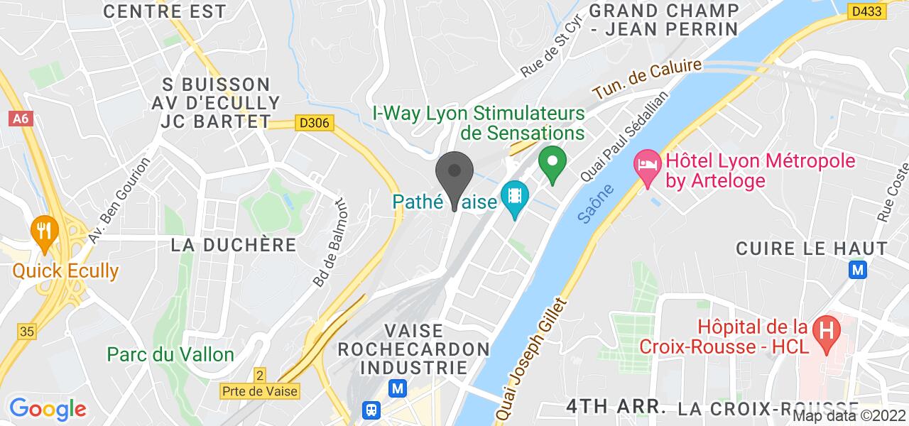 Access map — La Terrasse De Rochecardon