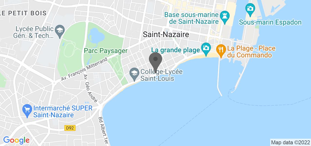 Plan d'accès — Le Transat Saint Nazaire
