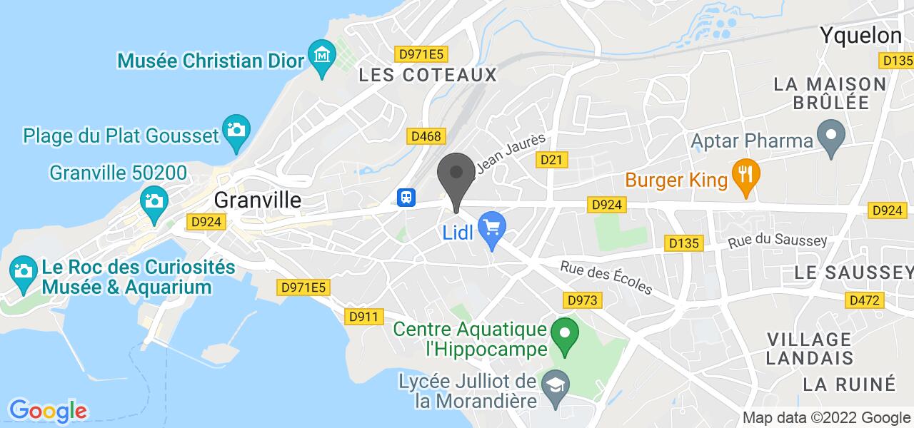 Plan d'accès — Le Comptoir de l'Atelier Gourmet