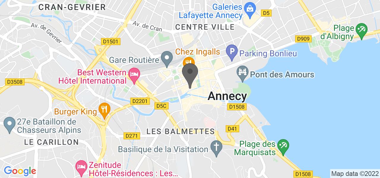 Plan d'accès — La Coupole