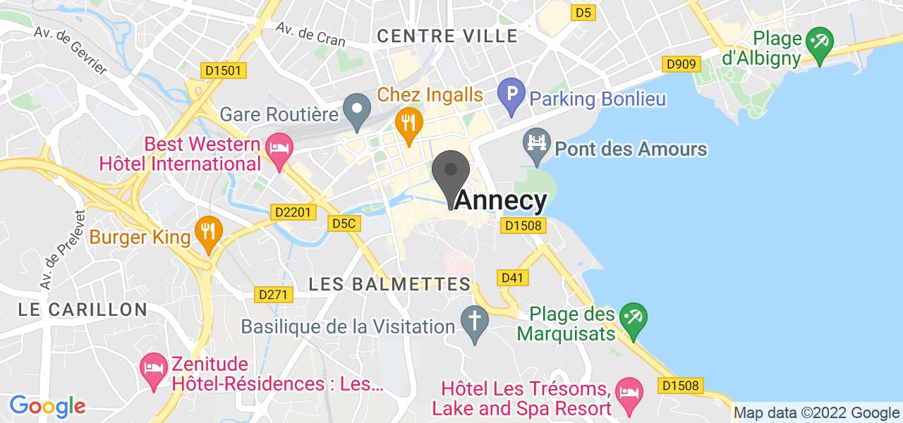 Plan d'accès — L'authentic
