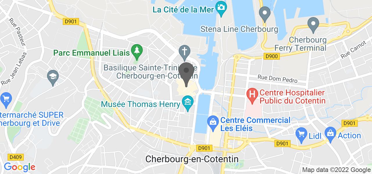Plan d'accès — la cocotte du cotentin