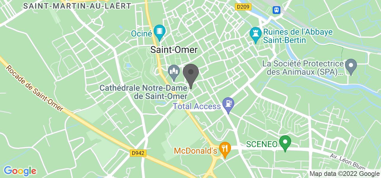 Plan d'accès — Chez Tante Fauvette