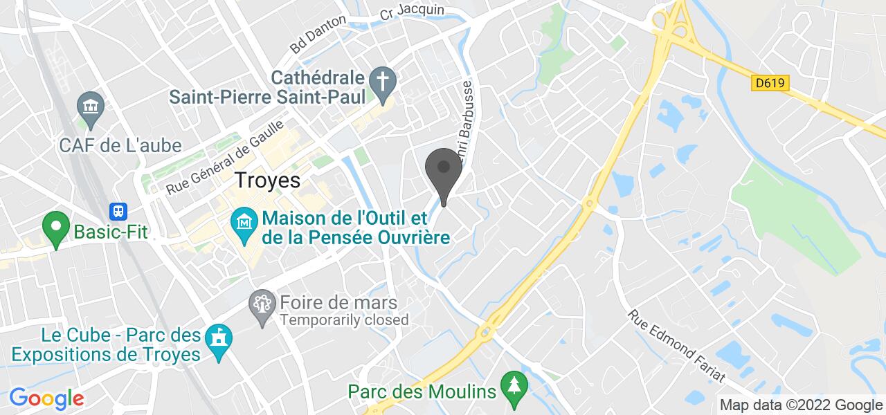 Mappa di accesso — Aux Oiseaux de Passage