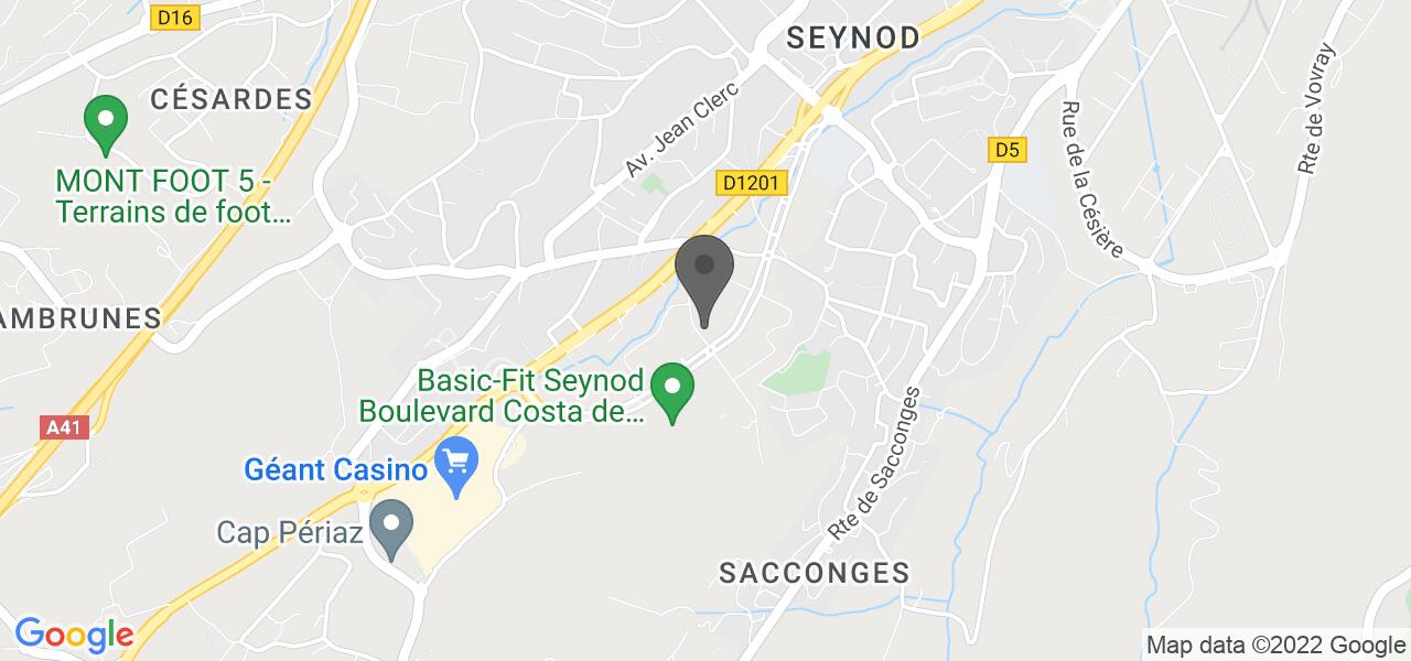 Plan d'accès — Les Biscuits de l'Empereur