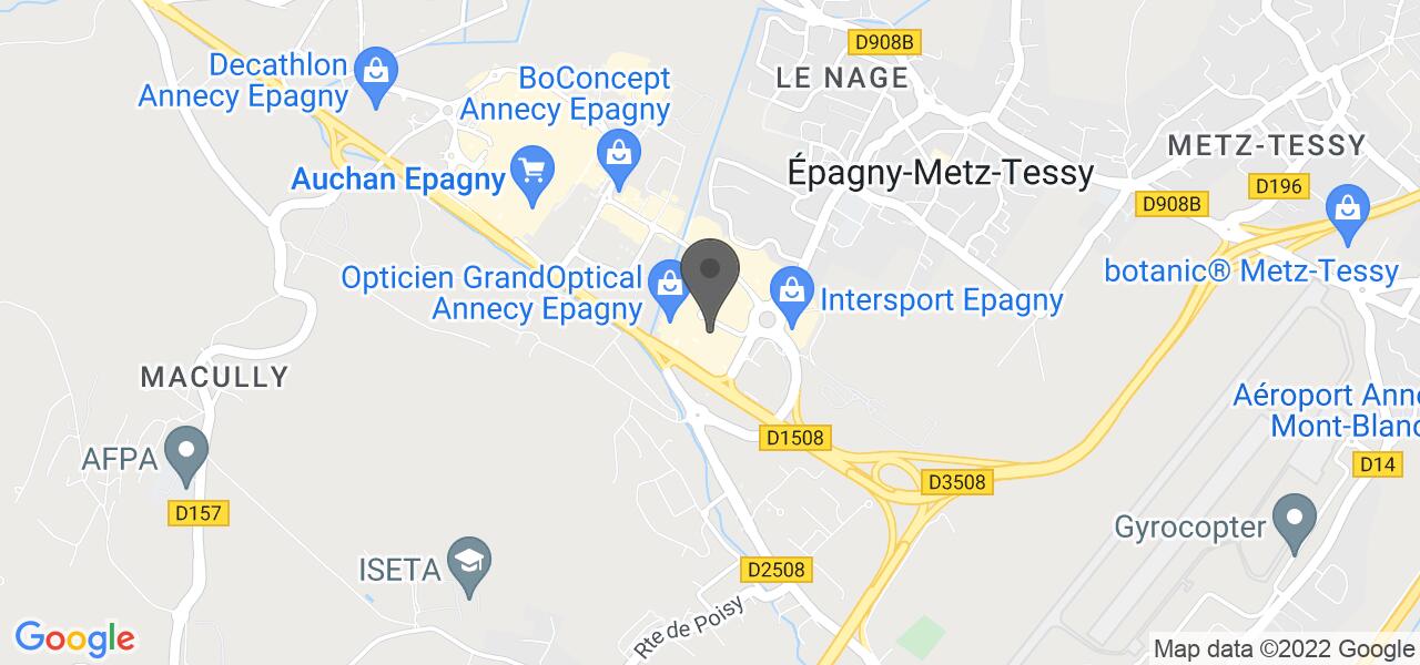 Plan d'accès — L'Antre O Potes