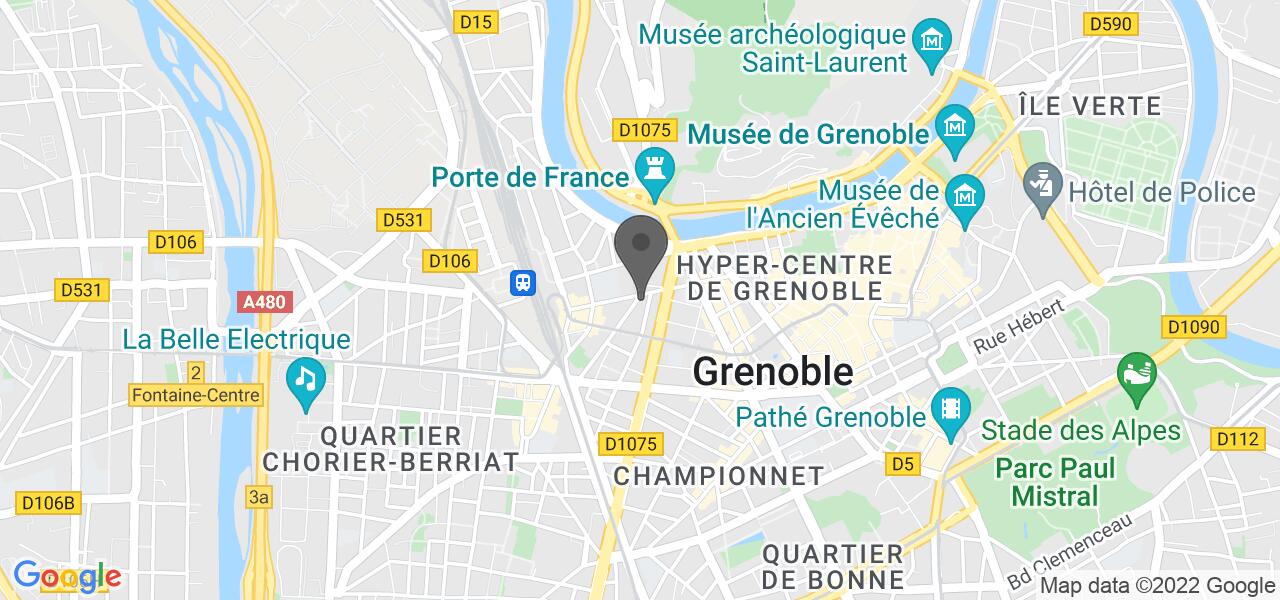 Access map — Crapaudine