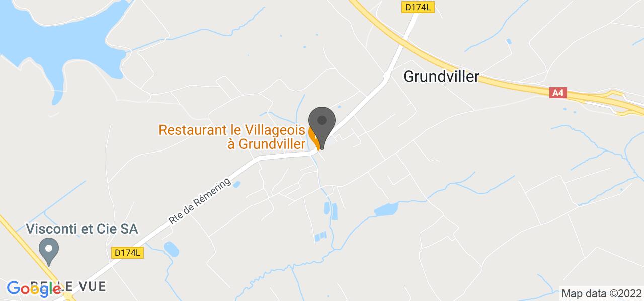Routekaart — Le Villageois