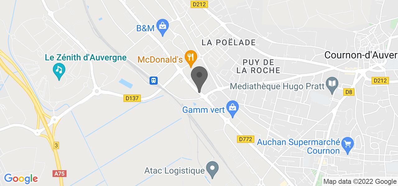 Plan d'accès — La Bonne Franquette