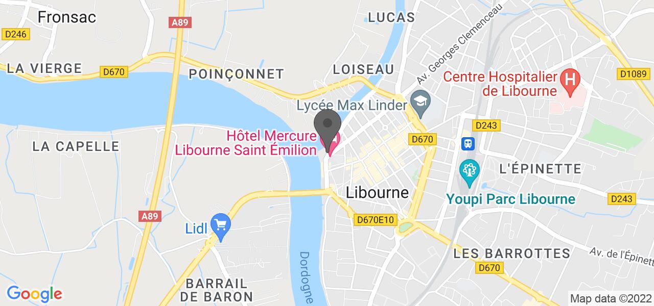 Plan d'accès — Le Bistrot Maritime