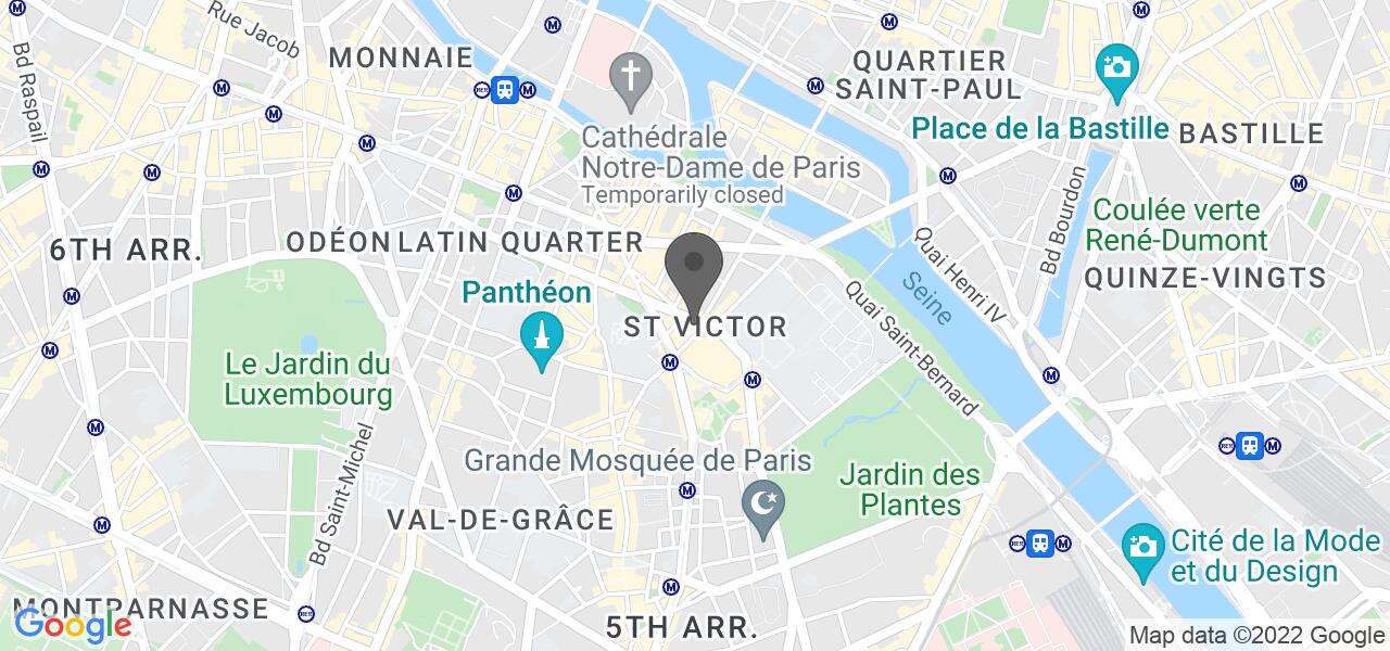Plan d'accès — Le royal jussieu