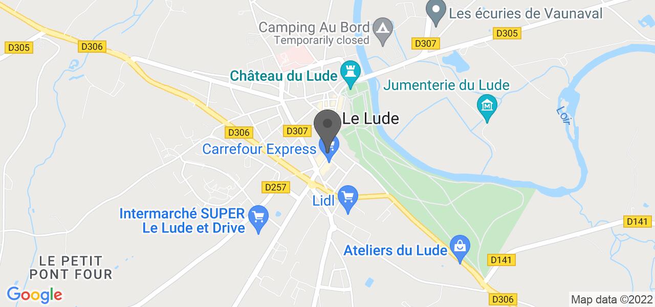 Plan d'accès — AU BISTROT RONSARD
