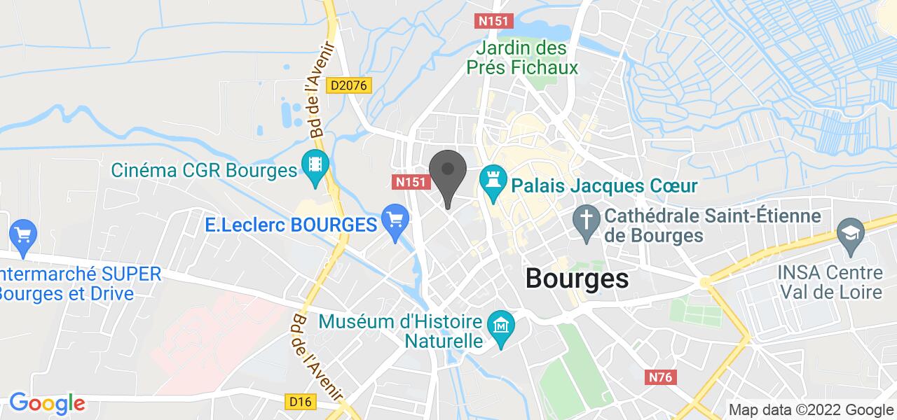 Plan d'accès — La Mère Poule