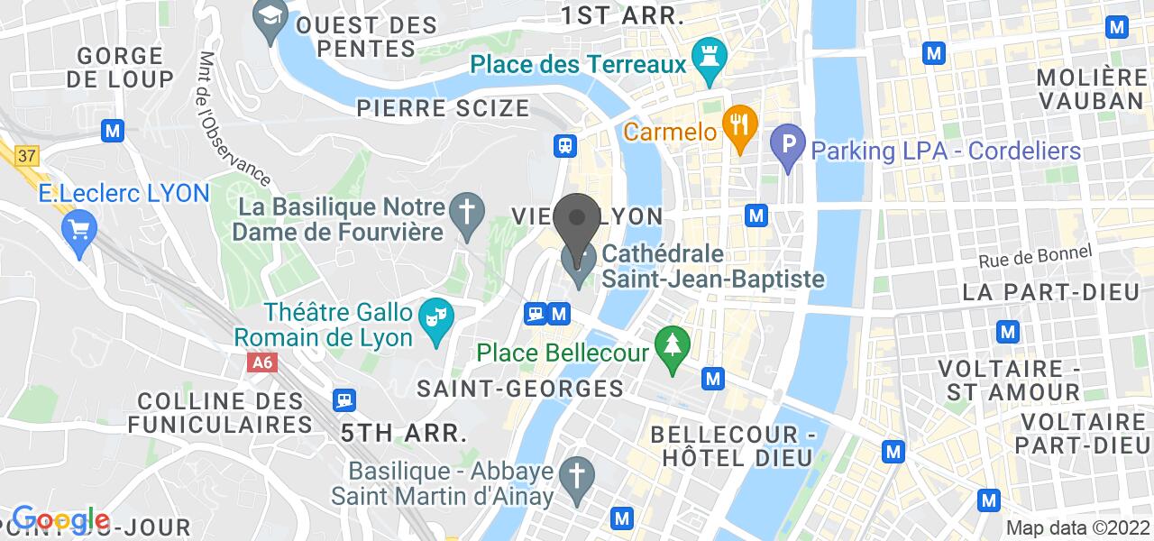 Plan d'accès — Auberge Rabelais