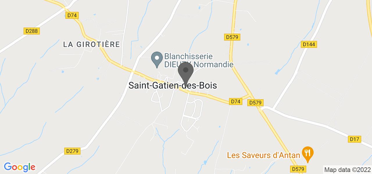 Access map — Clos deauville saint gatien