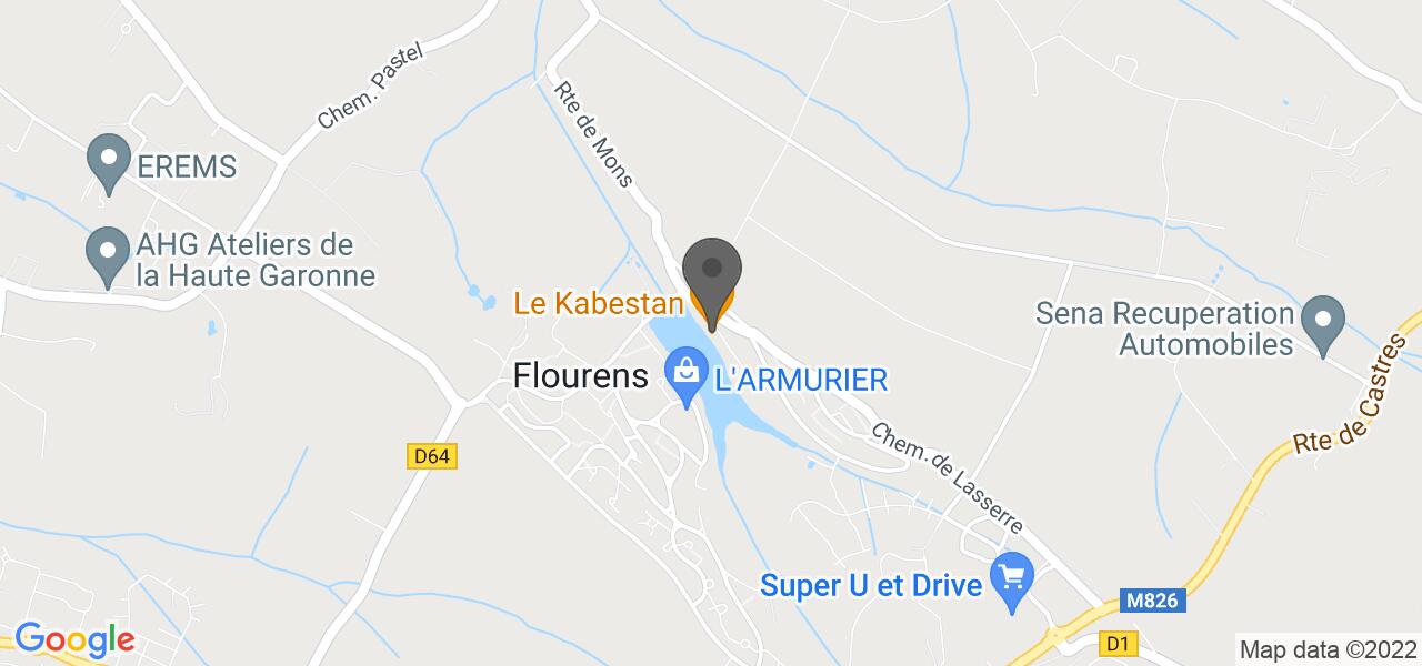 Plan d'accès — LE KABESTAN