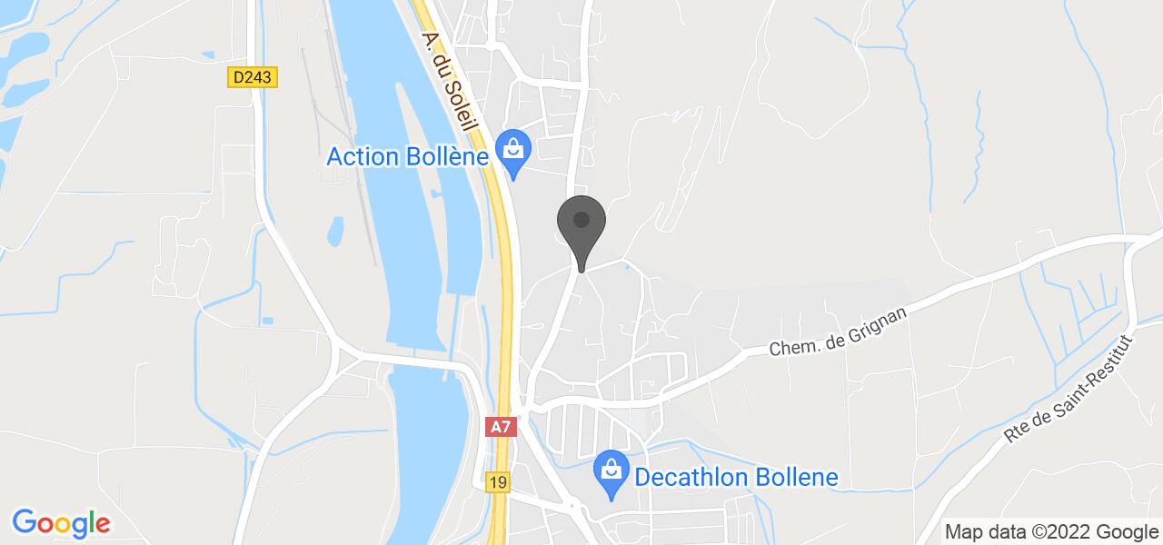 Plan d'accès — L'Intemporel