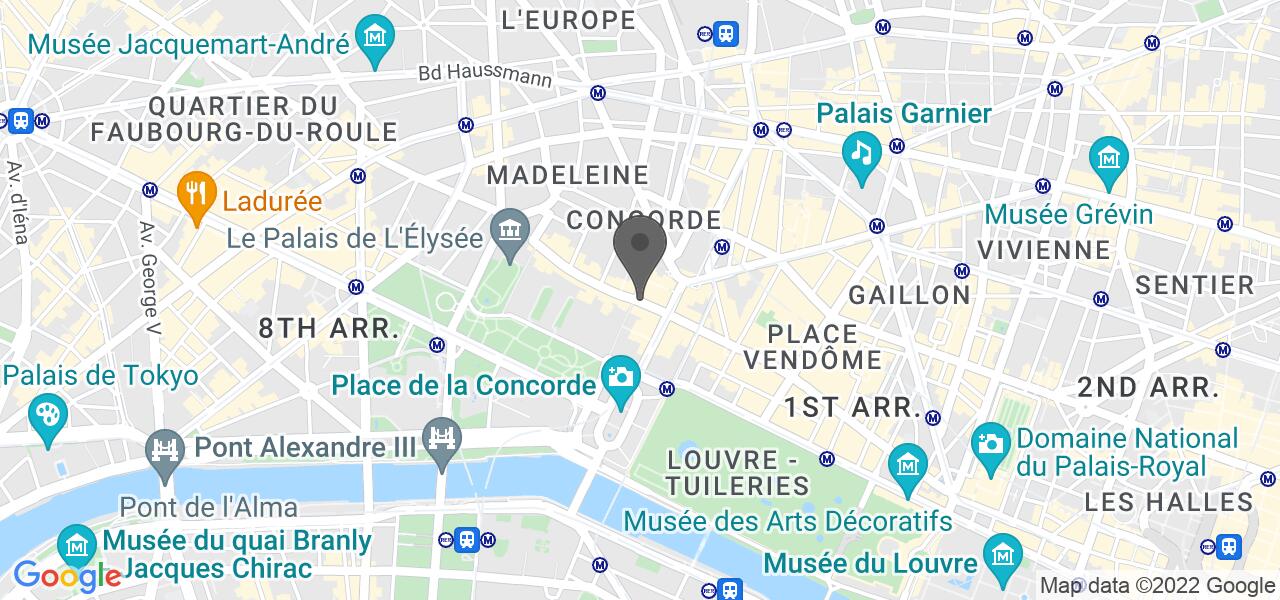 Plan d'accès — Self Madeleine