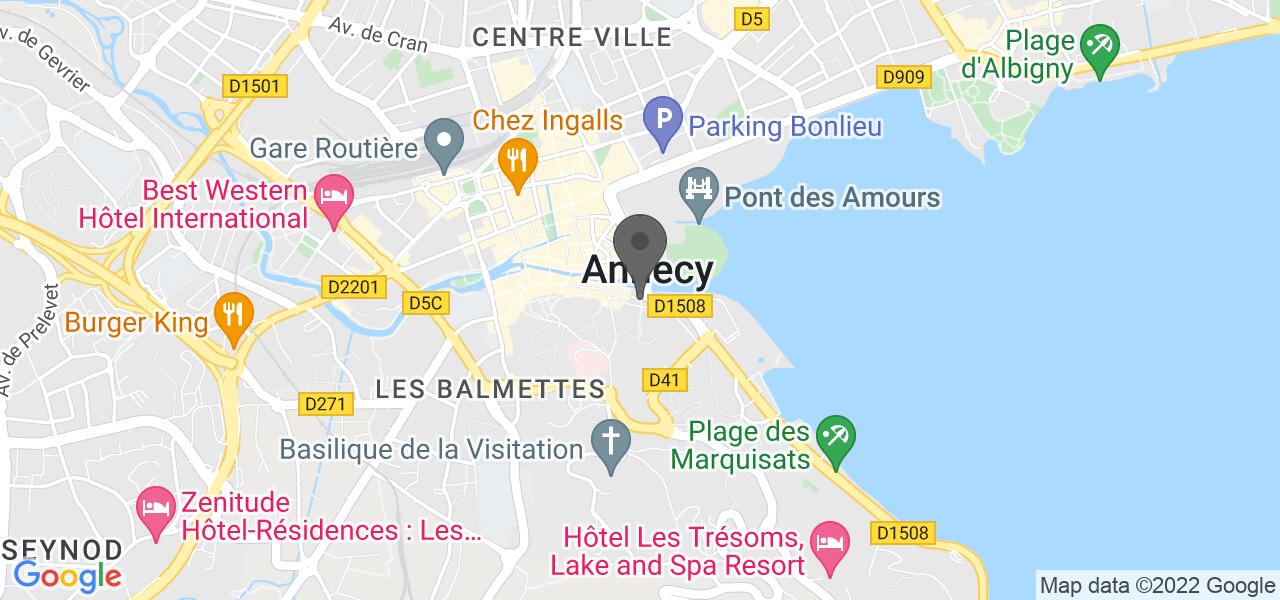 Anfahrtsplan — La Cour 24