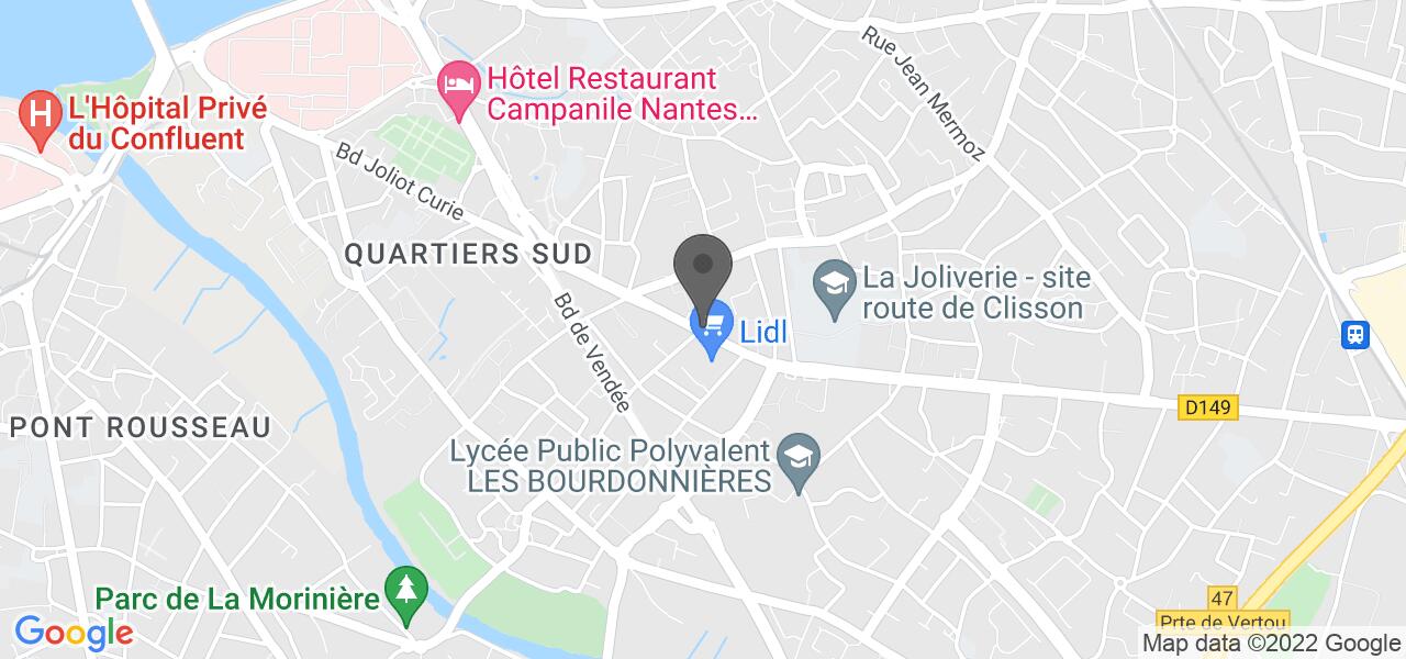 Plan d'accès — Le Petit Jardin