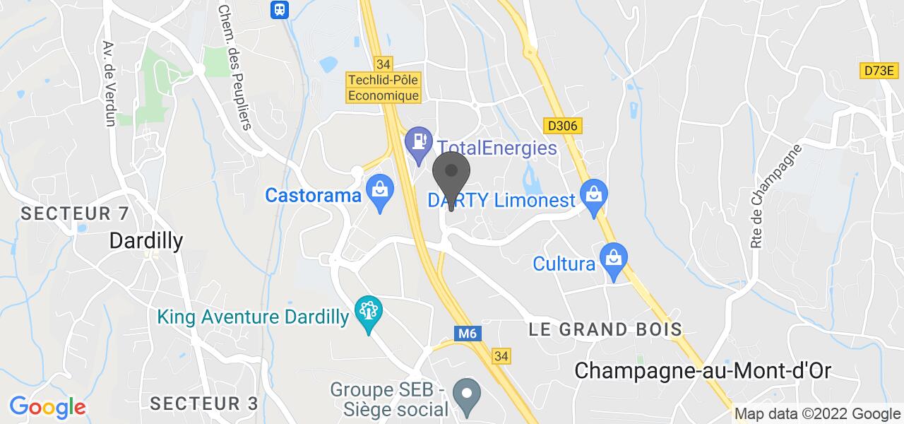 Plan d'accès — Block'Out Lyon