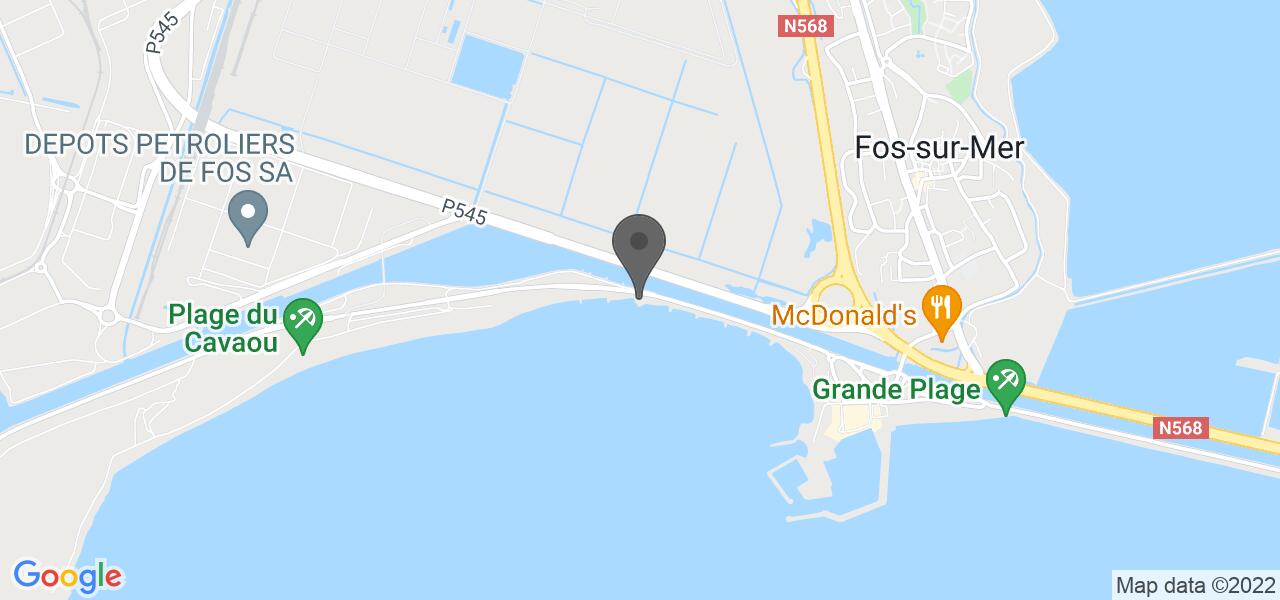Plan d'accès — Le Mistral Gagnant