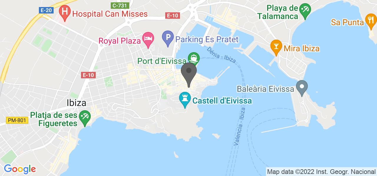 Mappa di accesso — La Bodega