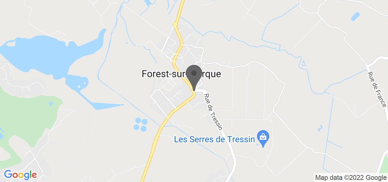 Plan d'accès — Brasserie du lac