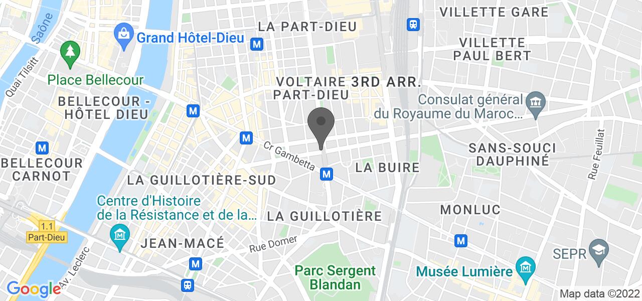Access map — Chez Margotte