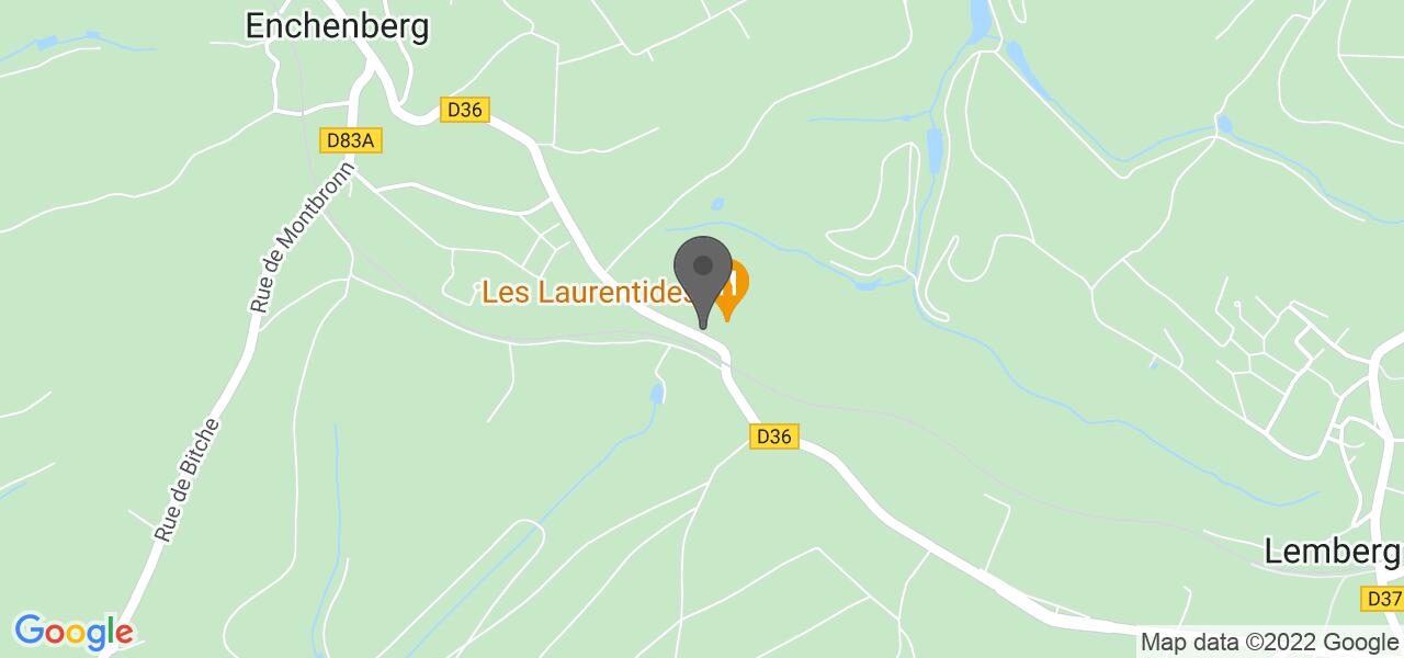 Routekaart — Les Laurentides