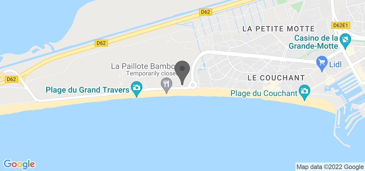 Plan d'accès — Gus (La Dune Club)