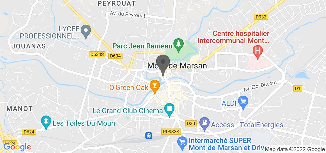 Plan d'accès — Le Divan 