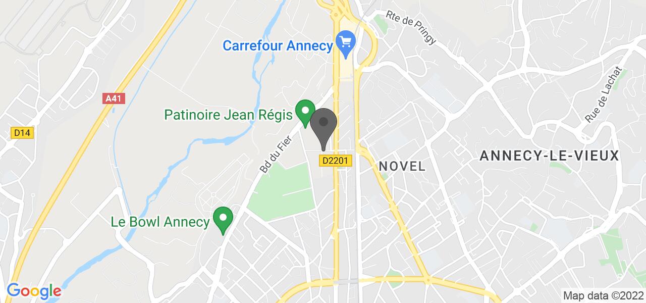 Plan d'accès — Les Gourmandises d’Alex