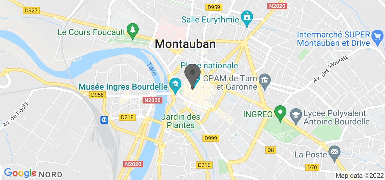 Plan d'accès — Les 5 bouchons