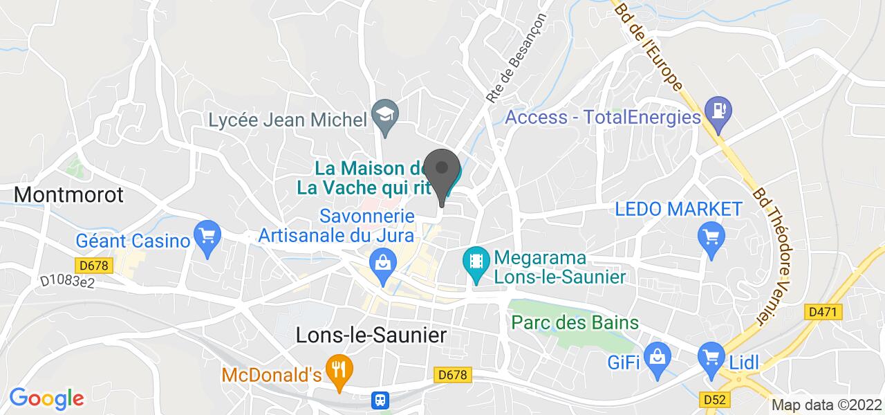 Plan d'accès — LE GRAIN DE SEL