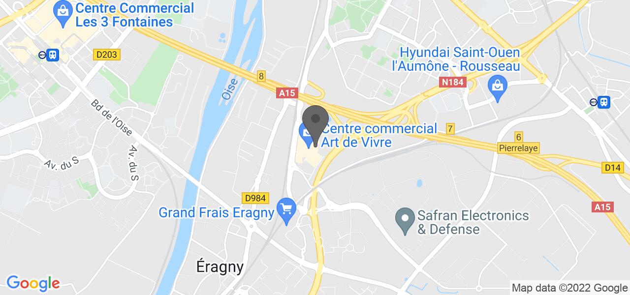 Plan d'accès — Brasserie Paris Dieppe