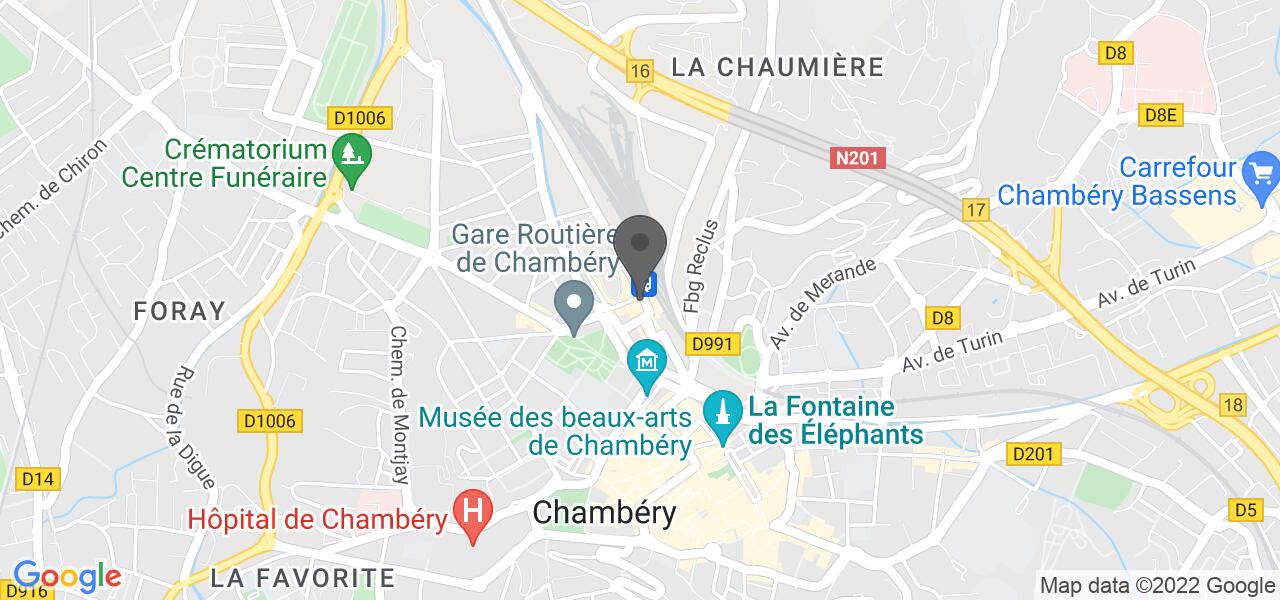 Plan d'accès — Le Duplex 