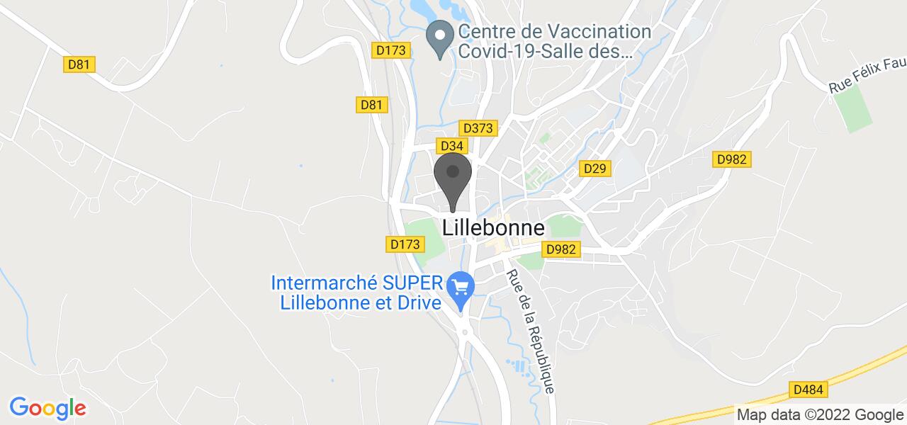 Mapa de acceso — La P'tite Auberge