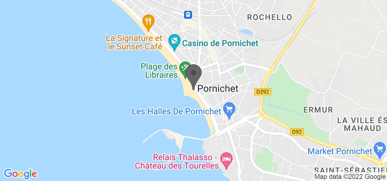 Plan d'accès — Nina à la Plage