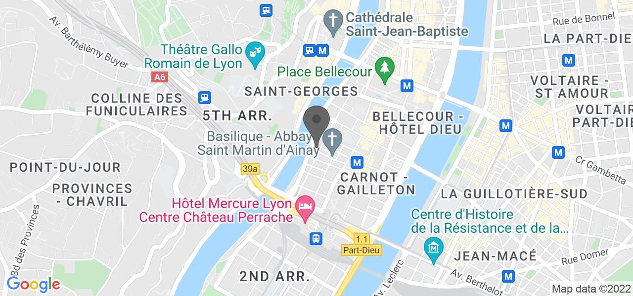 Plan d'accès — Café Comptoir Abel