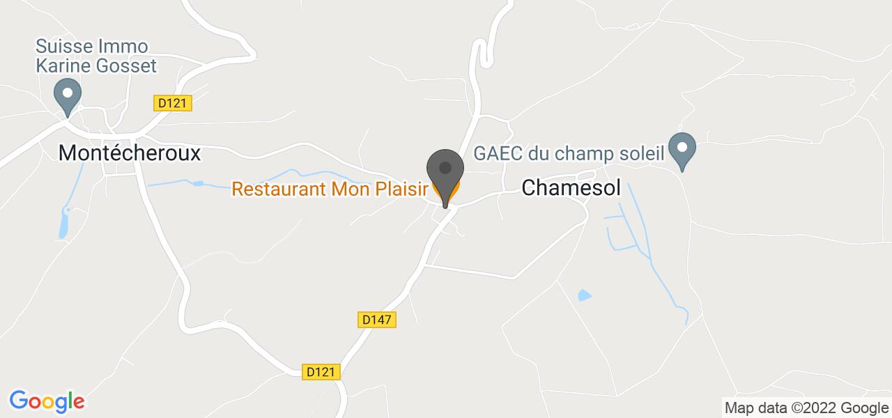 Plan d'accès — MON PLAISIR