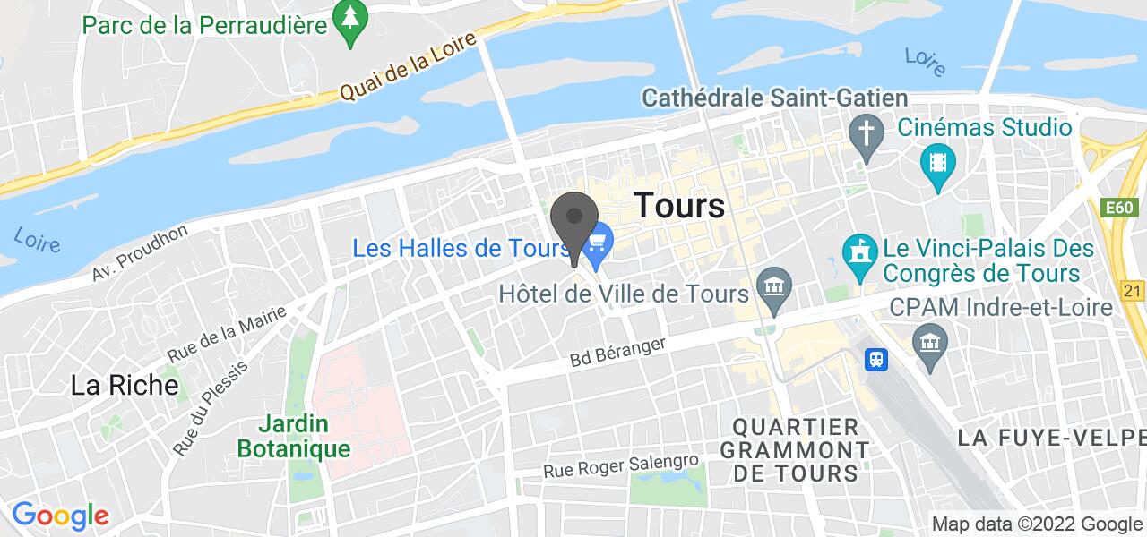 Anfahrtsplan — La Maison des Halles