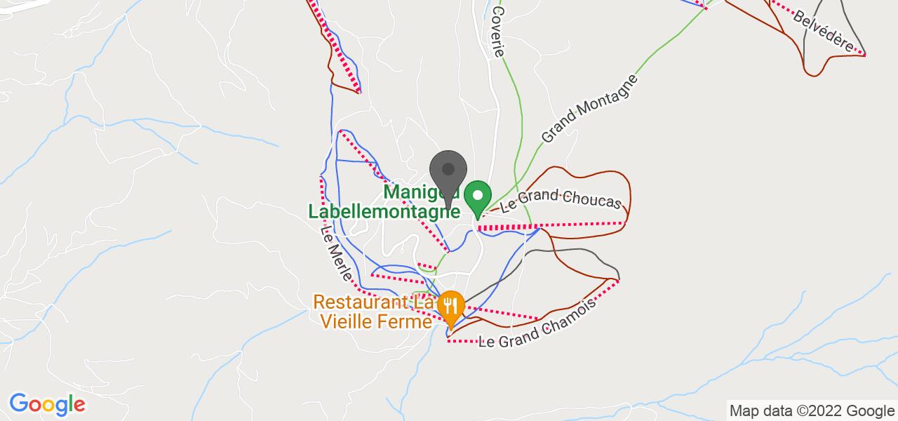 Plan d'accès — LE HAPPY Chalet