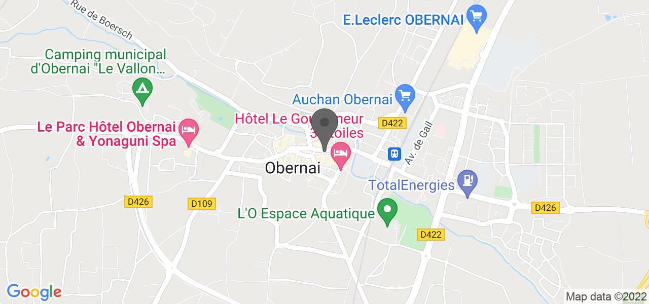 Plan d'accès — La Halle aux Blés