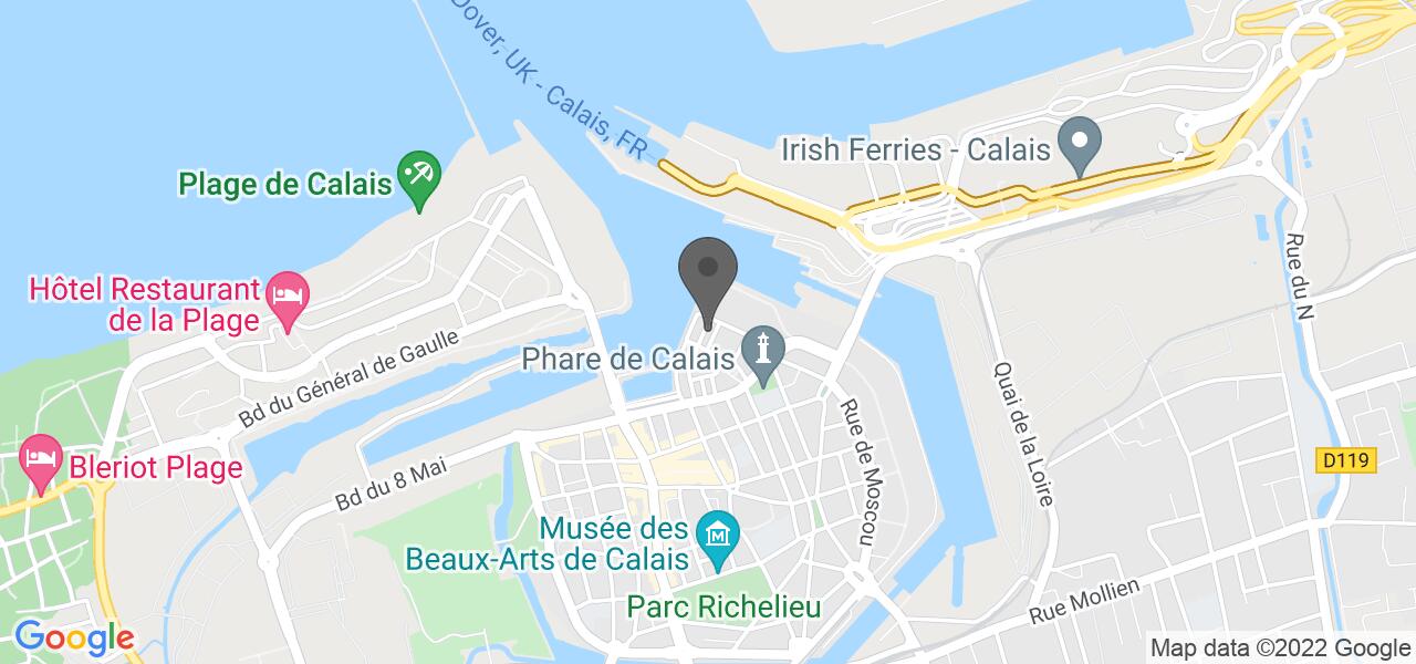 Plan d'accès — Le Grand Bleu